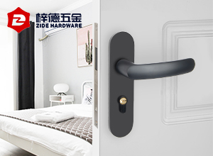 超靜音黑色房門鎖價(jià)格-廠家直銷，節(jié)省中間成本[梓德五金]