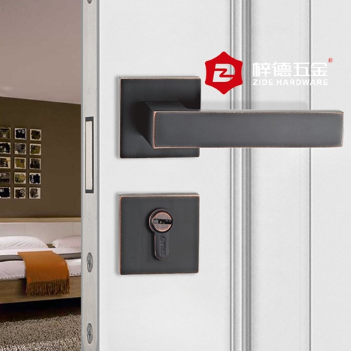 鋅合金分體房門(mén)鎖8101