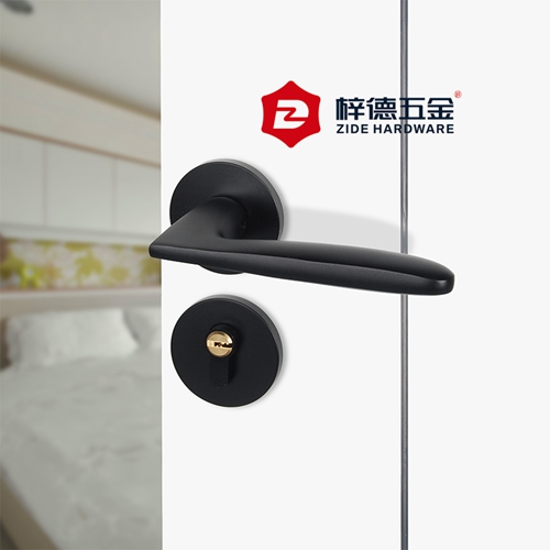 太空鋁分體房門執(zhí)手鎖55161