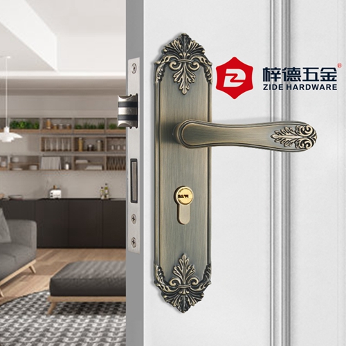 鋅合金面板機械鎖8016