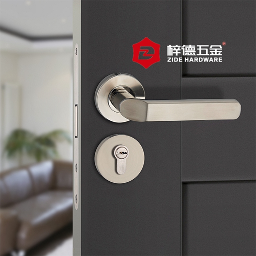 不銹鋼分體工程室內(nèi)門鎖50126