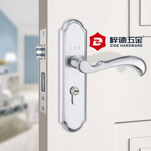 304不銹鋼面板房門鎖53653