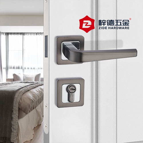 鋅合金分體磁吸套裝門鎖具80663