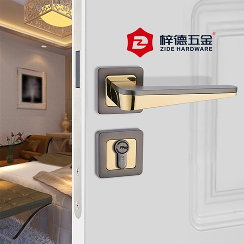 鋅合金分體磁吸套裝門鎖具80653