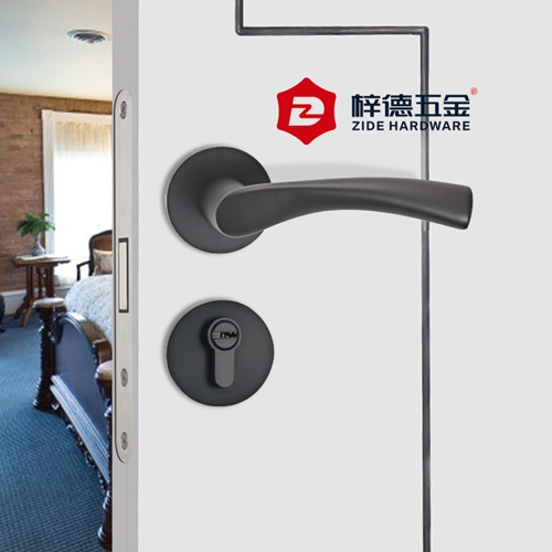 太空鋁分體式木門(mén)鎖53509