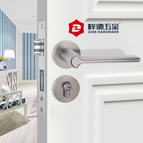 鋅合金分體磁吸家用臥室門(mén)鎖608859