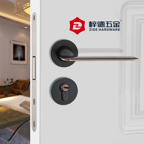 鋅合金分體木門(mén)五金鎖具80828