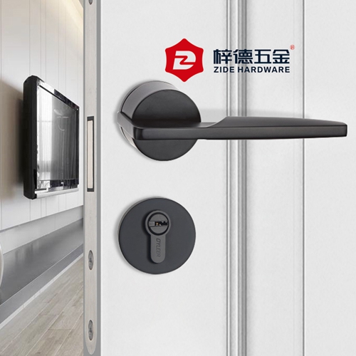 鋅合金分體木門(mén)五金鎖具80877