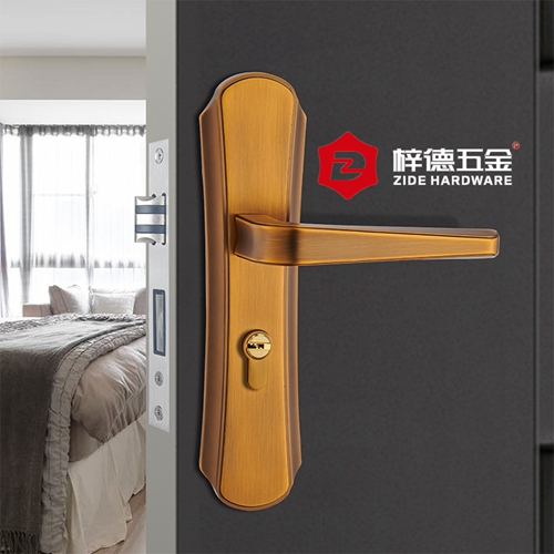 鋅合金面板室內(nèi)門鎖具8063