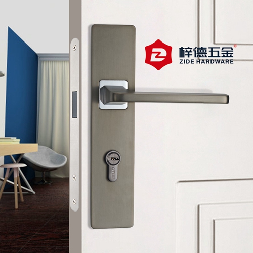 現(xiàn)代簡(jiǎn)約鋅合金面板實(shí)木門(mén)鎖86868