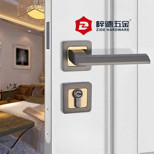 鋅合金分體室內(nèi)套裝門鎖80656