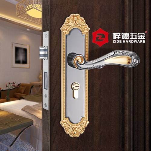 鋅合金面板房間門鎖586113
