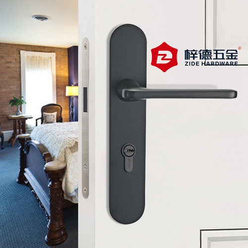 鋅合金面板房間門鎖87172