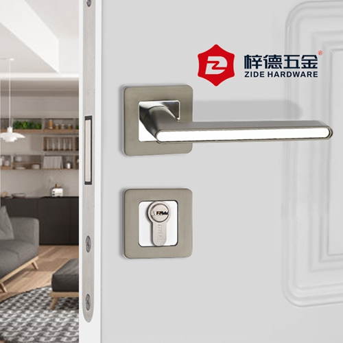 鋅合金分體室內(nèi)木門鎖60923