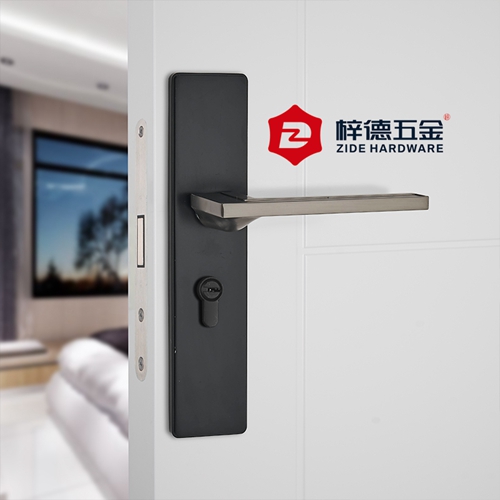 鋅合金整面板套裝門鎖具63938