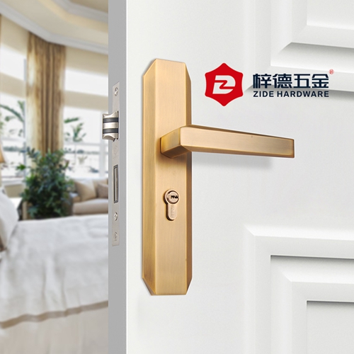 鋅合金整面板套裝門鎖具62619
