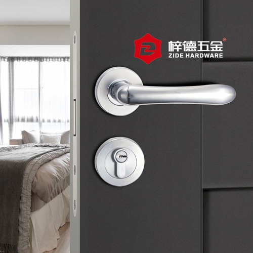 不銹鋼分體房門(mén)鎖50125
