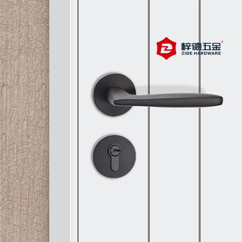 鋅合金黑色分體鎖55161